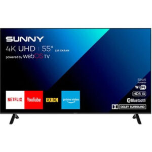 *SUNNY 140 EKRAN UYDU SMART WİFİ LED TV